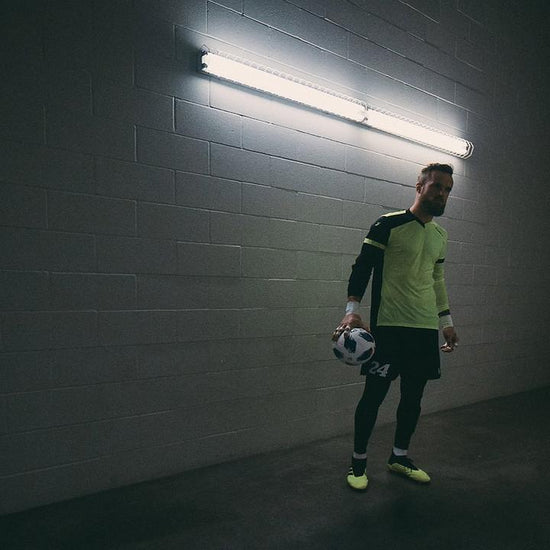 Storelli Exoshield Gladiator Goalkeeper Jersey- Volt/Black